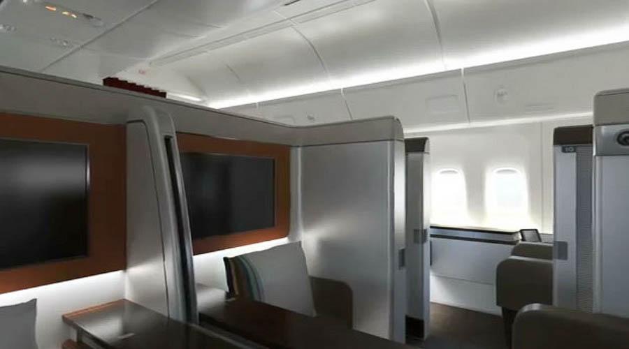 Garuda Indonesia Boeing 777 first class 5