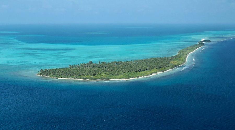 kanifushi aerial view