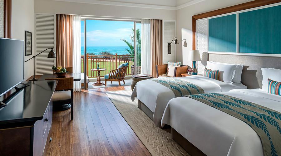 Premier ocean view twin room