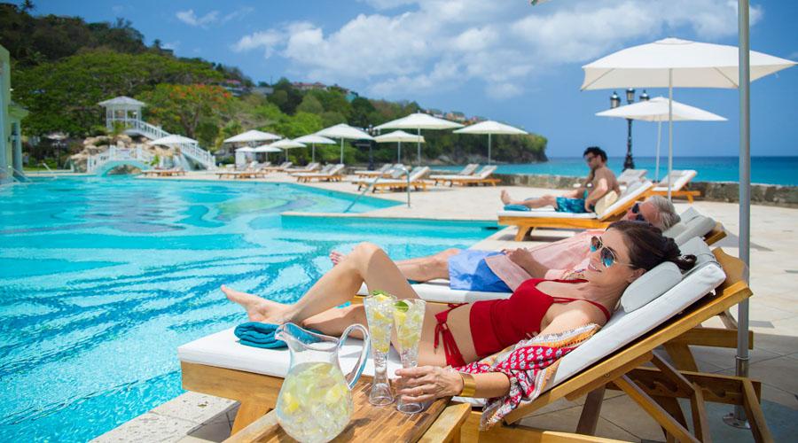 cocktails by the pool