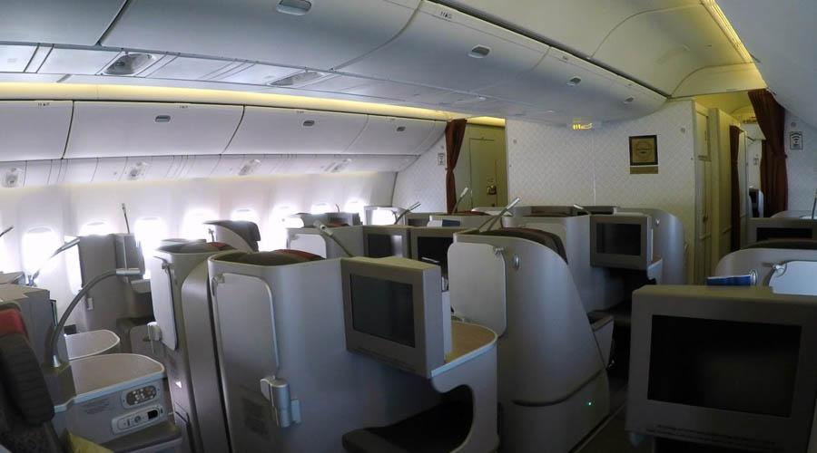 Garuda Indonesia Boeing 777 first class 2