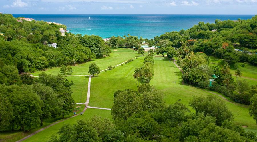 golf club aerial view