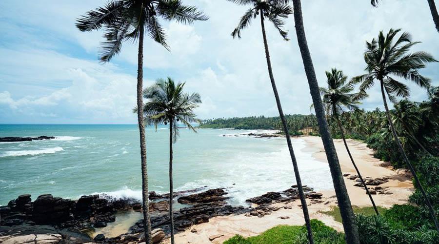 tangalle beach outskirt view 