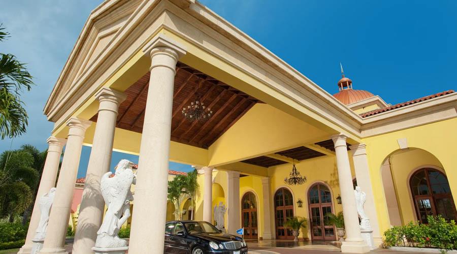 Exterior view of the hotel