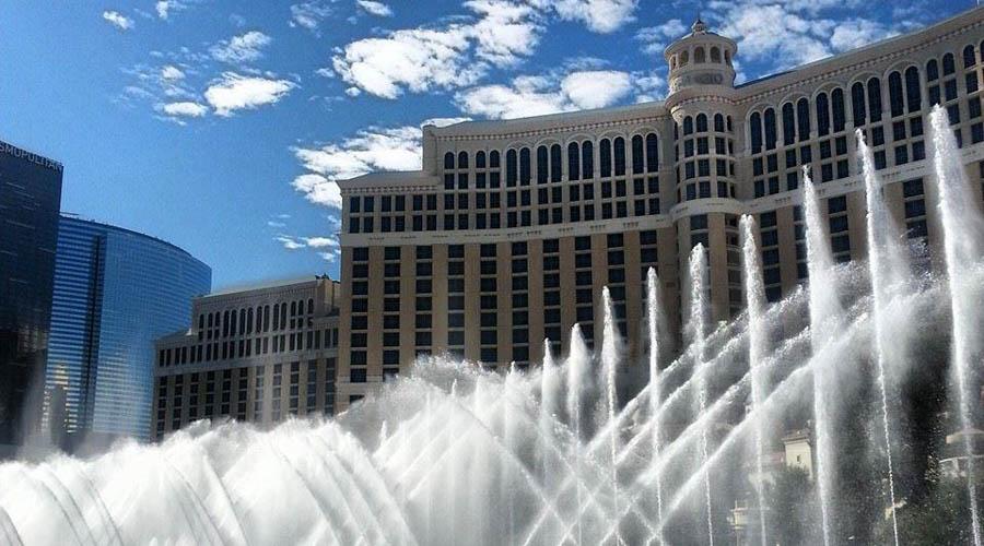 bellagio resorts water fall