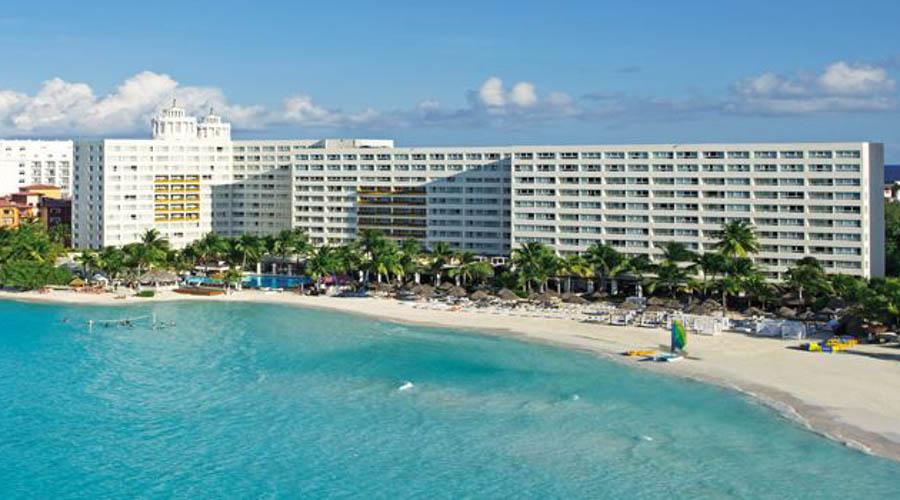 hotel and beach