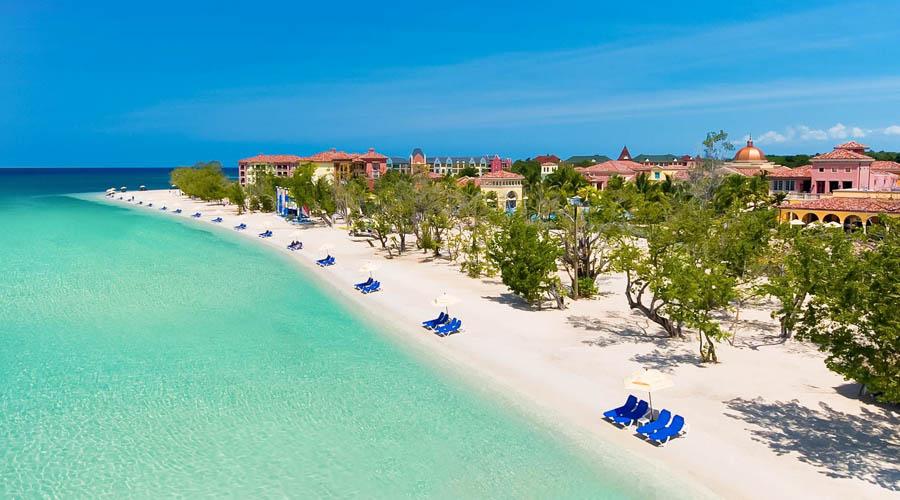 Beach Ariel view
