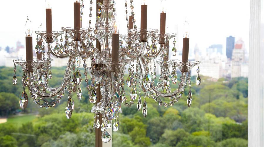 chandelier middle high resort