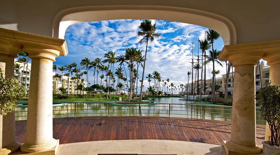 garden and pool view