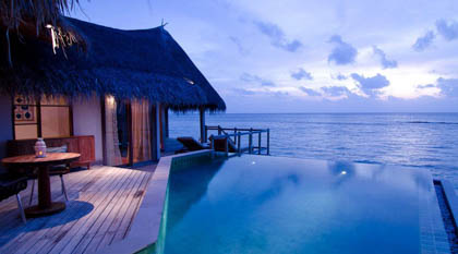 Water Villa with Pool - Sunrise and Sunset
